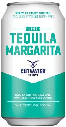 Cutwater Spirits - Lime Tequila Margarita (4 pack bottles) (4 pack bottles)
