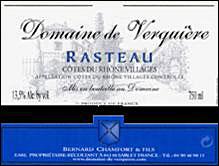 Domaine de Verqui�re - C�tes du Rh�ne-Villages Rasteau NV (750ml) (750ml)